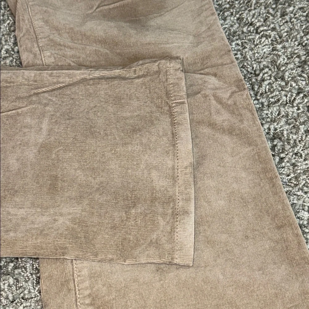 Apt. 9 Dark Khaki Colored Corduroy Pants Womens (14) - Picture 3 of 7